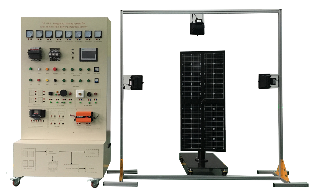 亚龙YL-1200A型太阳能光伏发电综合实训系统(传感器)