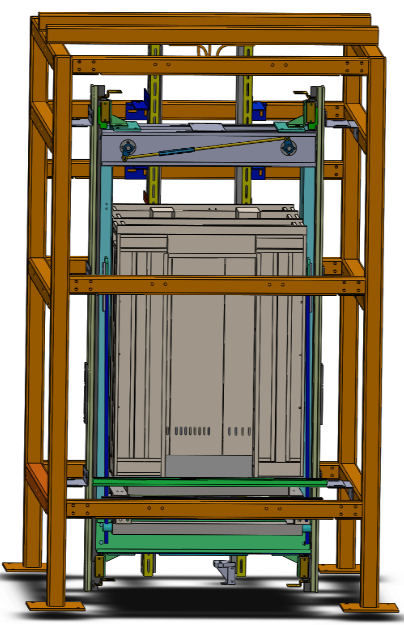 亚龙YL-2190A型电梯井道设施安装实训考核装置